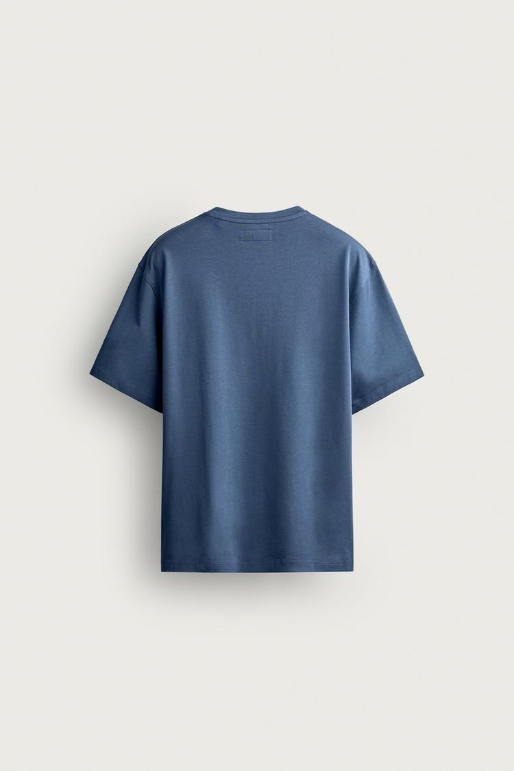OVERSIZE 240 GSM PLUMBA BLUE