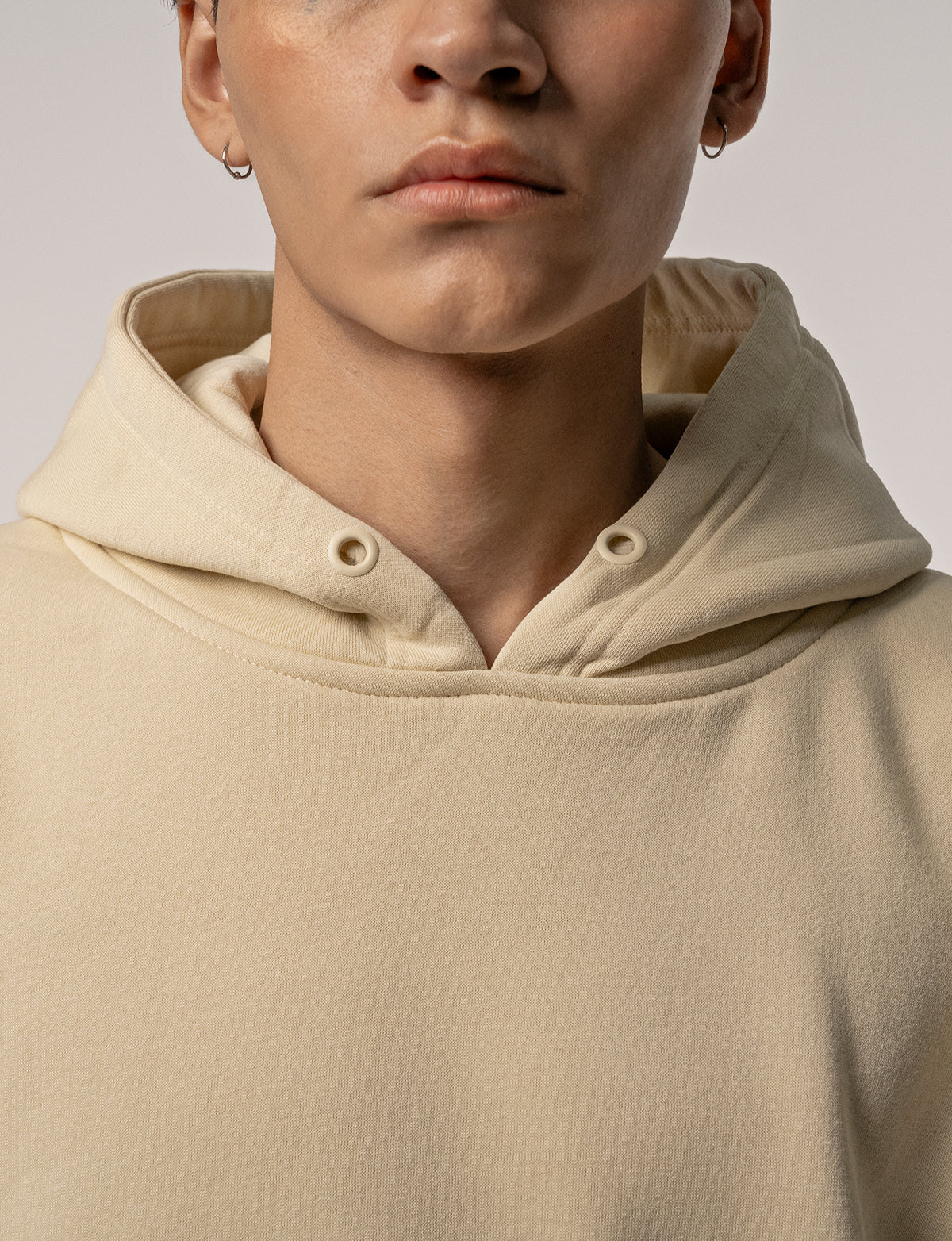 OVERSIZE BEIGE HOODIE