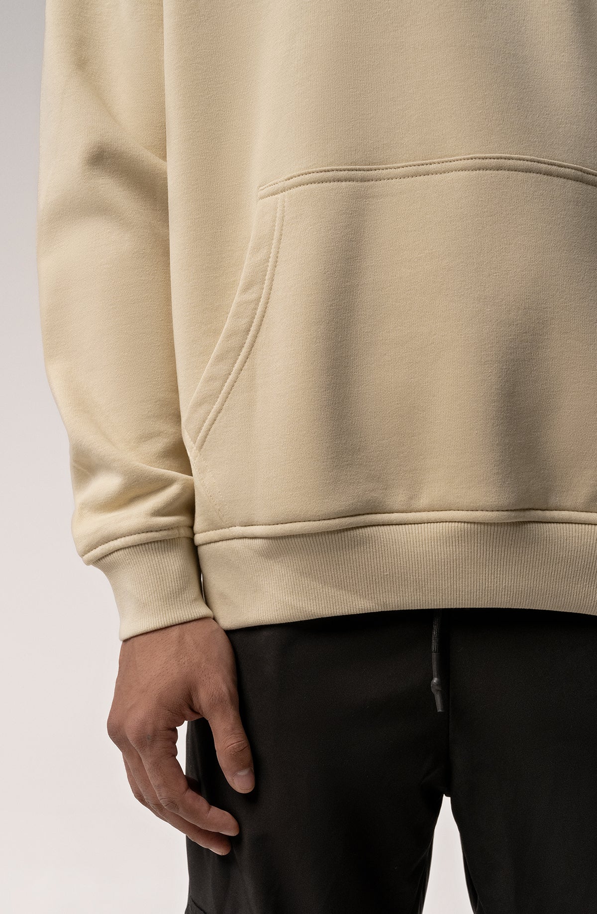 OVERSIZE BEIGE HOODIE