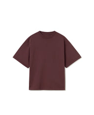 PLAYERA OVERSIZE SUPIMA 270 GSM  Marrón Cacao