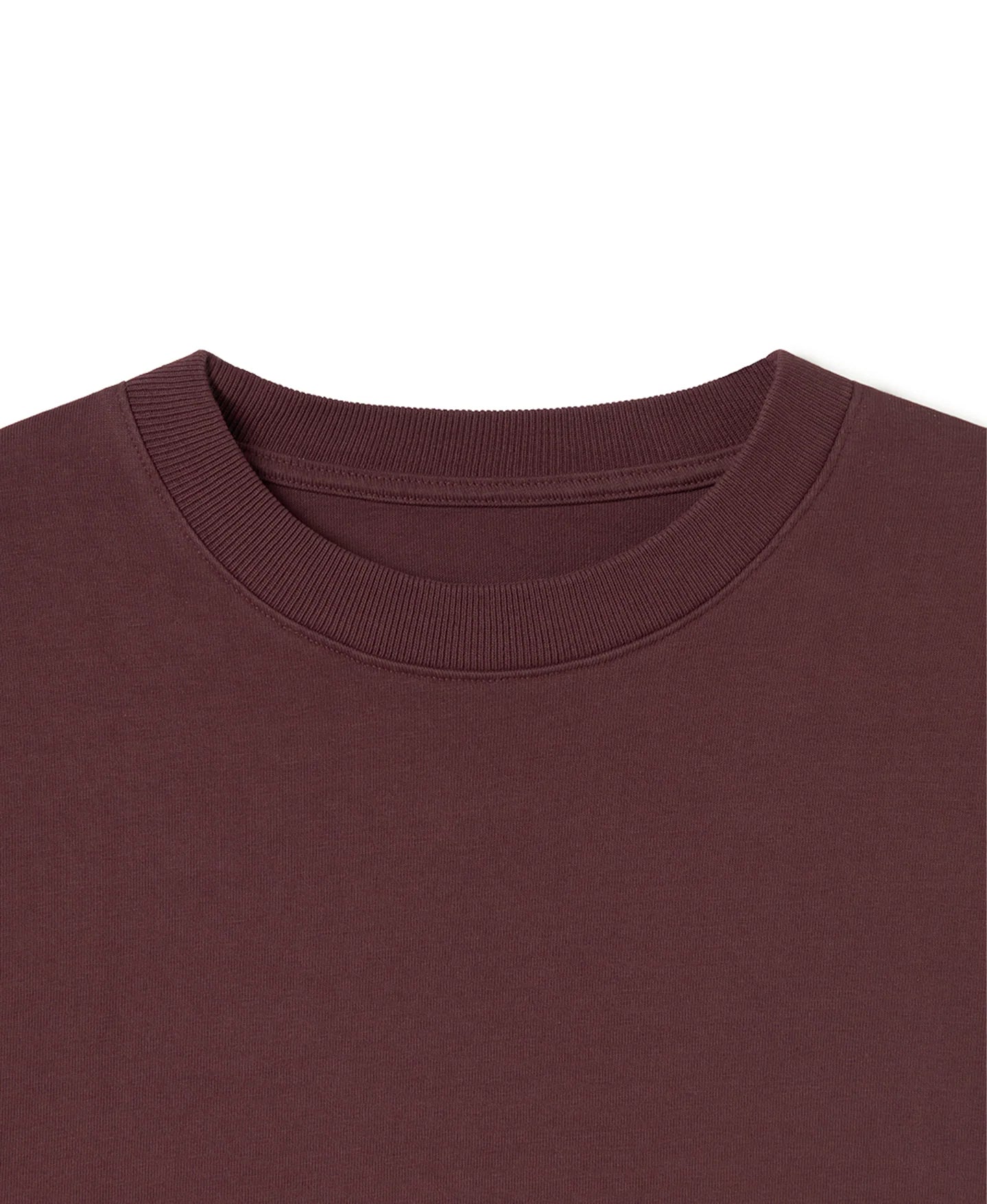 PLAYERA OVERSIZE SUPIMA 270 GSM  Marrón Cacao