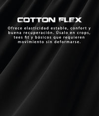 PLAYERA SEMI OVERSIZE COTTON/SPANDEX 220 GSM Extra White