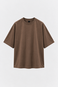 OVERSIZE SUPIMA 270 GSM  Marrón