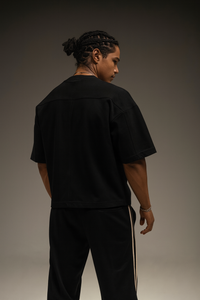 BLACK BOXY TEE 290 GSM // NEW ÍTEM
