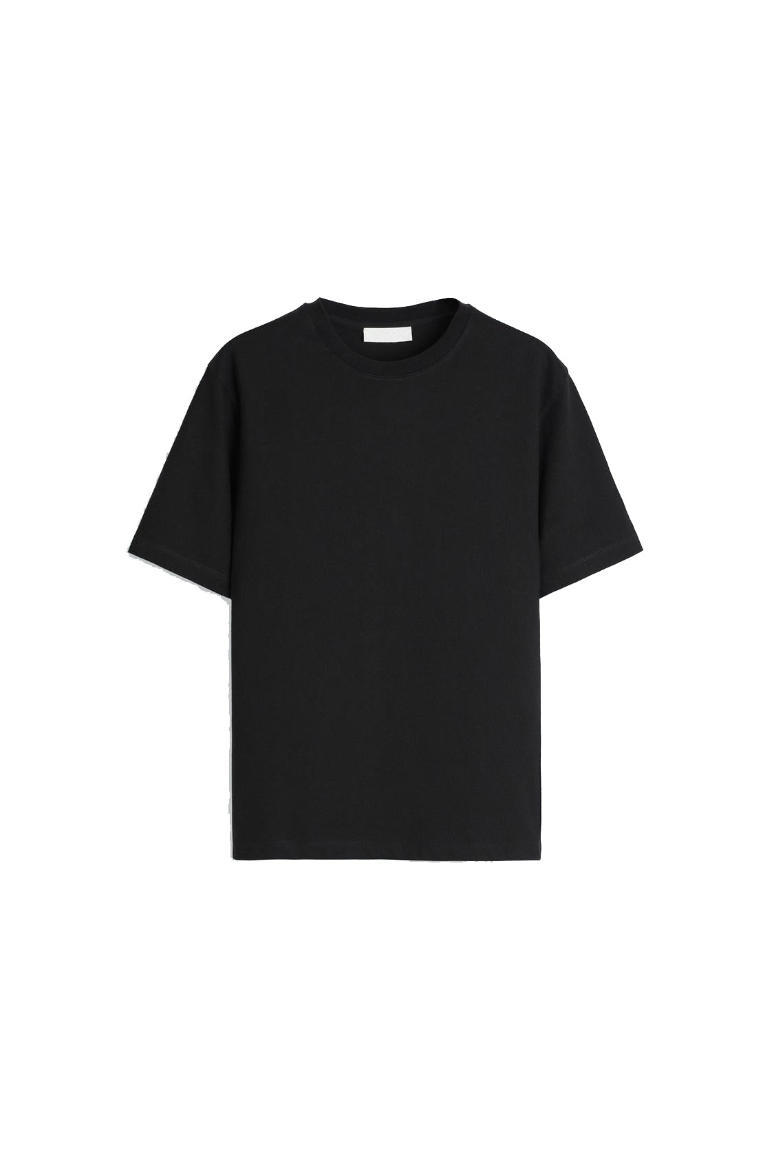 PLAYERA SEMI OVERSIZE COTTON/SPANDEX 220 GSM Black Ónix