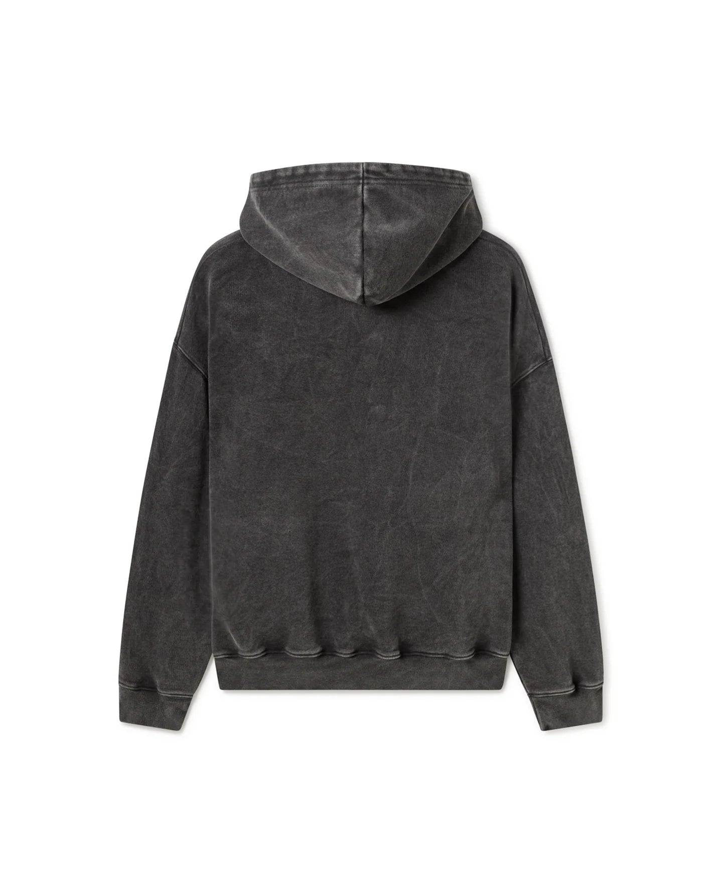 Hoodie Oversize French Terry 440 GSM Extra Black Acid Wash