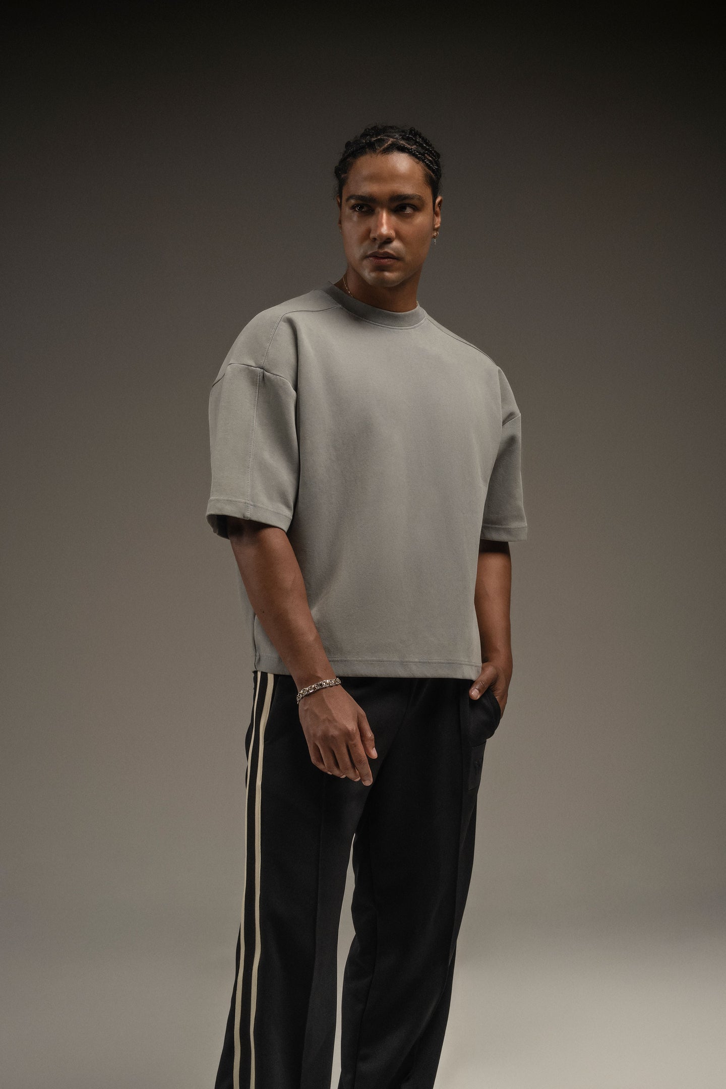 HALF TONE BOXY TEE 290 GSM