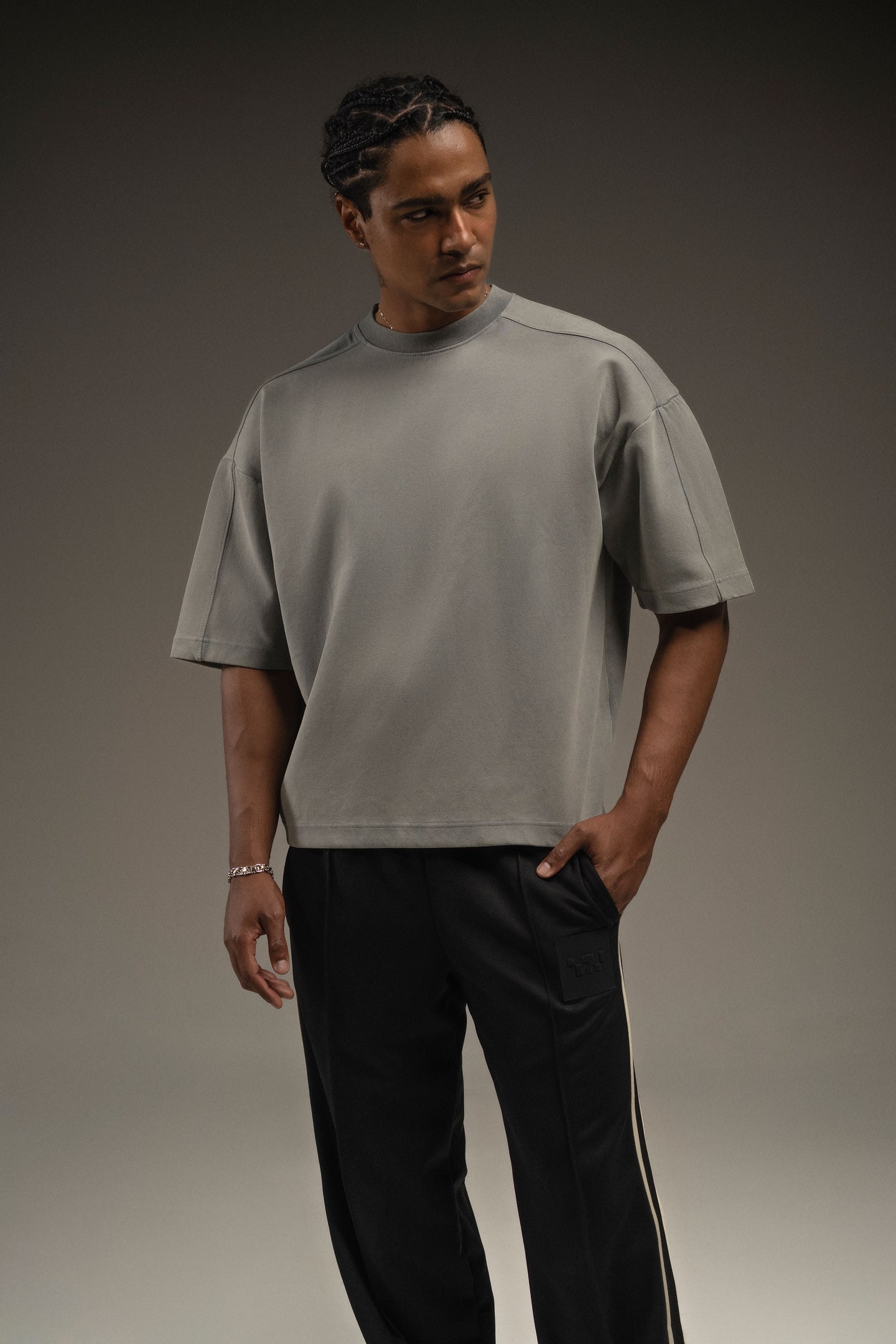 HALF TONE BOXY TEE 290 GSM