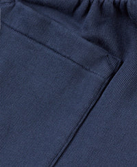 RELAXED SHORT SUPIMA 270 GSM Navy Blue