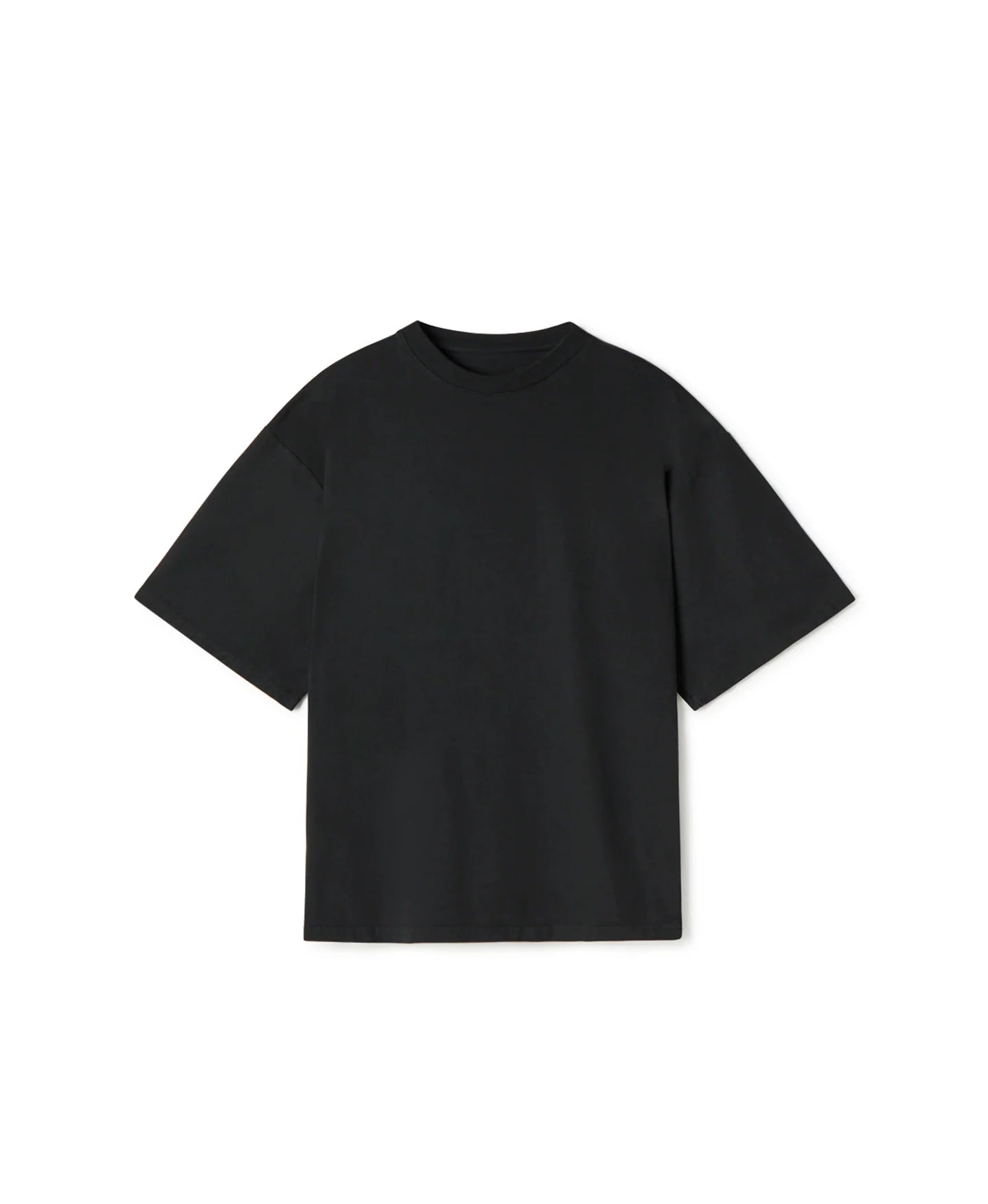 PLAYERA OVERSIZE SUPIMA 270 GSM Black Ónix