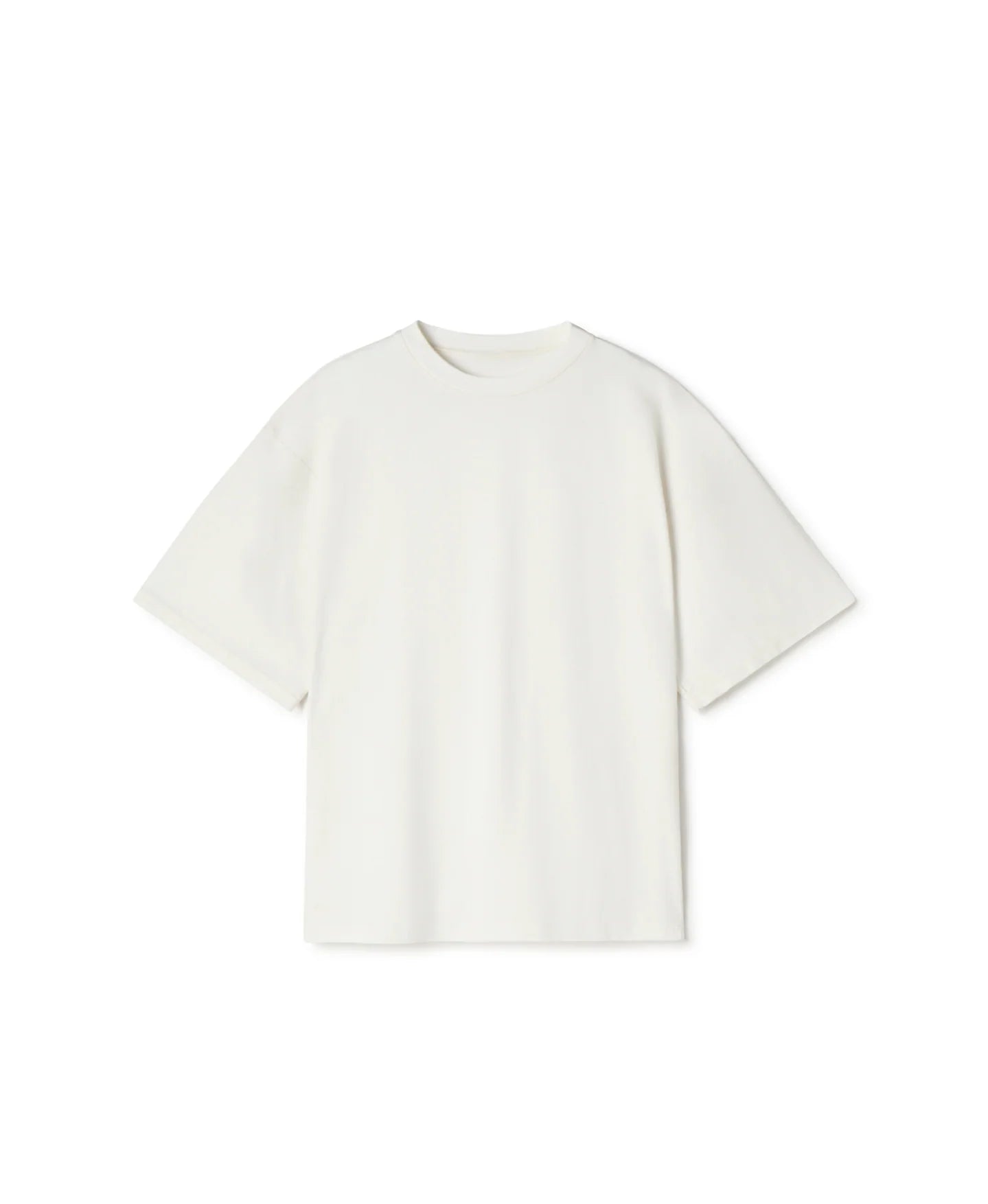 PLAYERA OVERSIZE SUPIMA 270 GSM Off-White