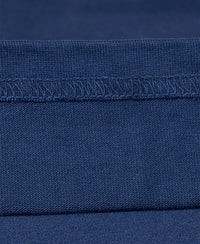 PLAYERA OVERSIZE SUPIMA 270 GSM Navy Blue