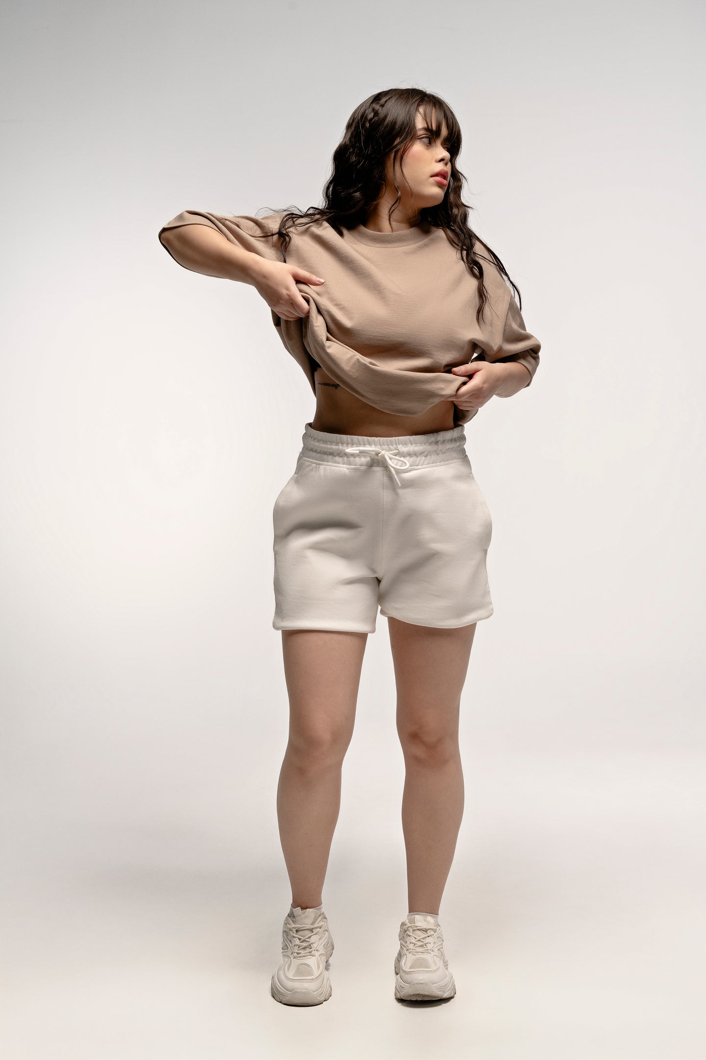 SHORT FRENCH TERRY 240 GSM/ WOMAN